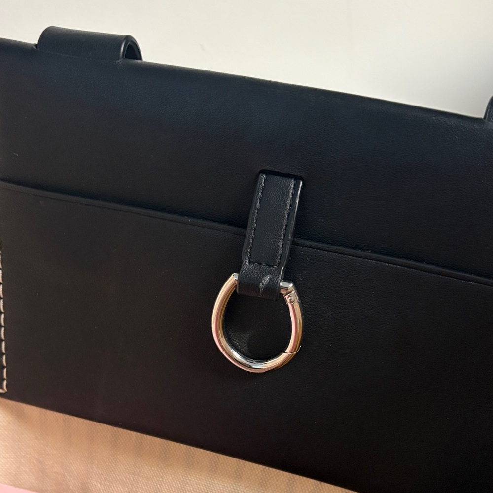 Proenza Schouler White Label Morris Large Striped Tote - Picture 11 of 16